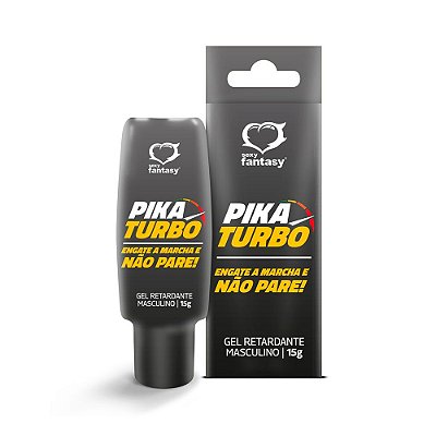 Gel Retardante Masculino 15G - Sexy Fantasy Pika Turbo