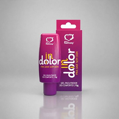 Gel InDolor 15g – Facilitador do Conforto E Relaxamento – Sexy Fantasy