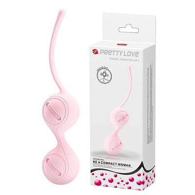 Bolas para Pompoarismo com Pesos Internos que Vibra 36 G - PRETTY LOVE KEGEL TIGHTEN UP I