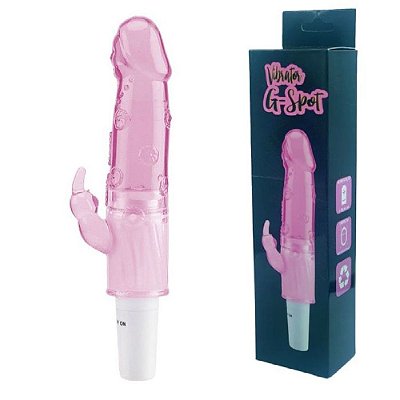 Vibrador Estimulador de Clitóris com Vibração Única Rosa - Vibrator G-Spot