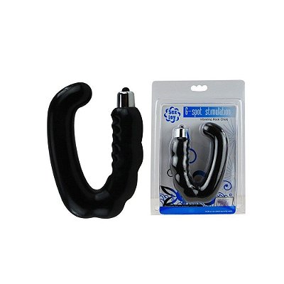 Estimulador de Ponto G em Silicone com Cápsula Vibratória - G-Spot Stimulation