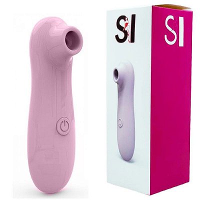 Estimulador De Clitóris Com 10 Modos De Sucção Em Silicone Rosa Claro - YOUVIBE SI