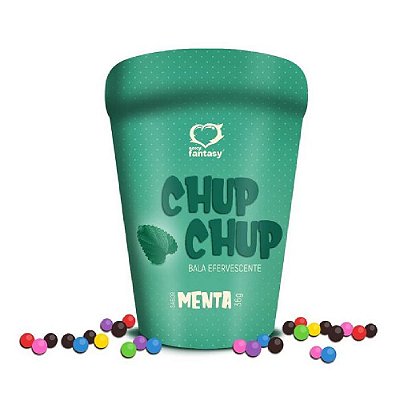 Bala Efervescente - MENTA - SEXY FANTASY CHUP CHUP