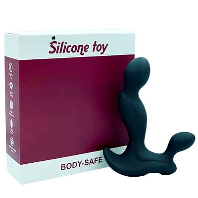 Estimulador Próstata Períneo Ponto G Masculino Silicone Soft Touch 7 Modos 12 X 3,5 CM  Small Run