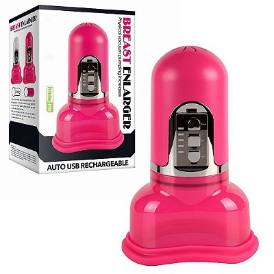 LOVETOY AUTO PUSSY PUMP - Bomba Clitoriana Estimulador Vaginal a Base de Sucção Super Potente Recarregável - 17 X 11 CM