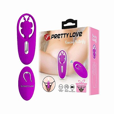 Vibrador De Calcinha 12 Vibrações E Controle Remoto Sem Fio - Pretty Love Dancing