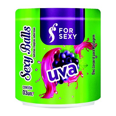 Bolinha Explosiva Beijavel Sexy Balls UVA - FOR SEXY