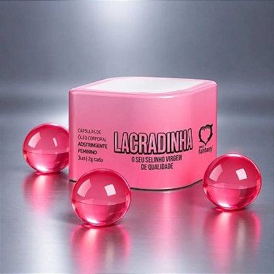 Cápsula Adstringente Feminina – Sensação De Estreitamento Intimo – Lacradinha Sexy Fantasy