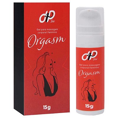 Orgasm Gel De Massagem Excitante Feminino 15G - D4P Sex