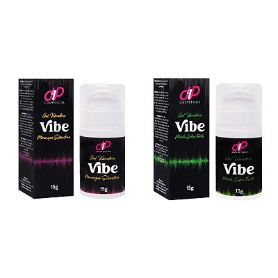 Vibe Gel Vibratório Beijável Excitante 15G - D4P Sex