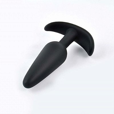 Plug Anal Formato Cônico Em Silicone 12,3 x 3 Cm - Youvibe