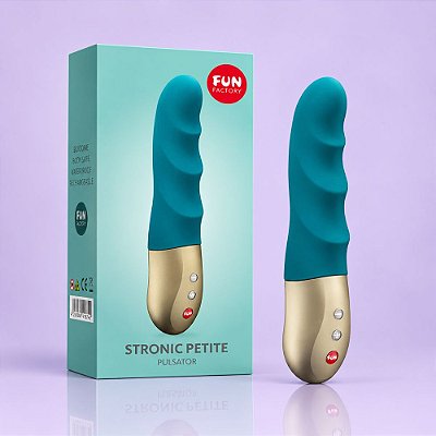 Vibrador Pulsador – Fun Factory Stronic Petite – Silicone 3 Modos e 5 Velocidades