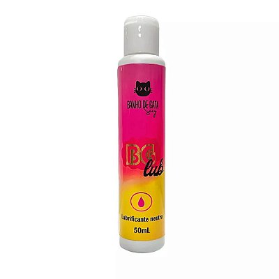 Lubrificante Íntimo Neutro Bg Lub 50ml - Banho de Gata