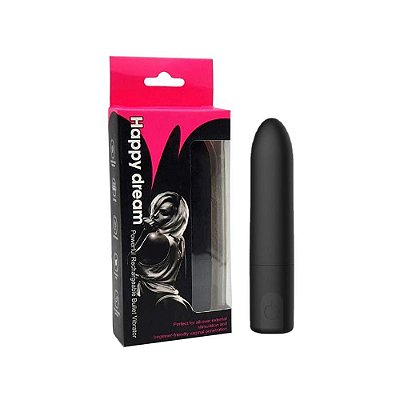 Bullet Cápsula Vibratória Aveludada Recarregável - Me Ame Sex Toys