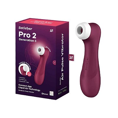 Estimulador de Clitóris Por Ondas de Pressão E App - Satisfyer Pro 2 Gen 3