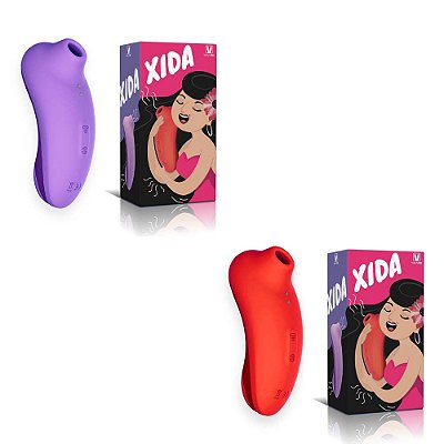 Estimulador de Clitóris Pulsador e Vibrador - Xida