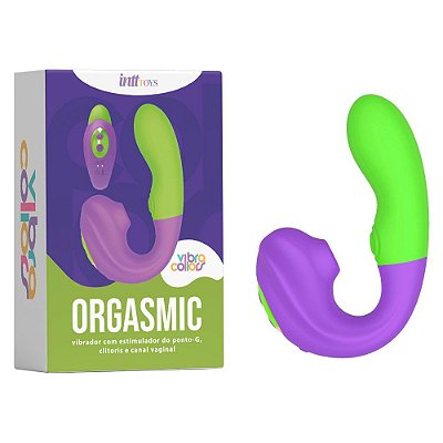 Vibrador Tripla Estimulação - Orgasmic By Intt Toys