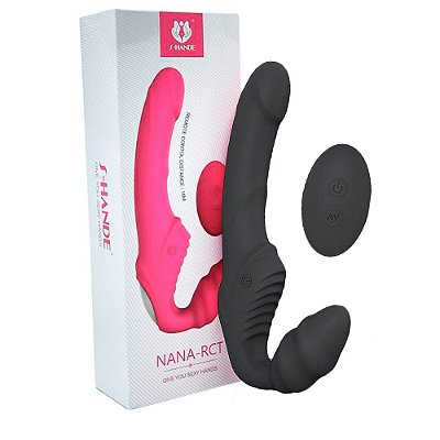 Vibrador Feminino Strap On Sem Cinta Com Vibração - S-Hande Nana-Rct