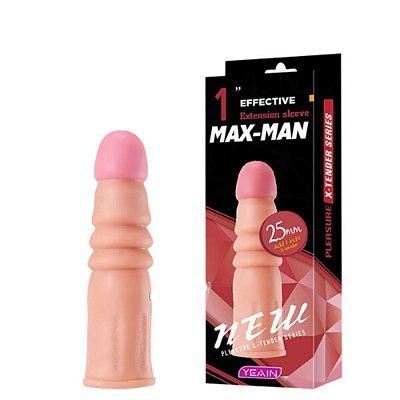 Capa Peniana Extensora com Saliência 14,5 cm - Yeain Max-Man