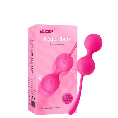 Bolas de Pompoar com Alça de Segurança - Yeain Kegel Balls