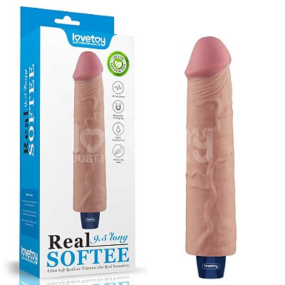 Pênis Realístico Recarregável com Vibração 23,7 cm - Lovetoy