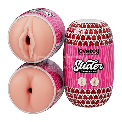 Masturbador Duplo Vagina e Ânus (Bunda) - Lovetoy Slider