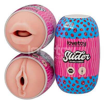 Masturbador Duplo Vagina e Boca - Lovetoy Slider