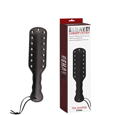 Palmatória com Rebites e Alça para Punho - Luxury Fetish