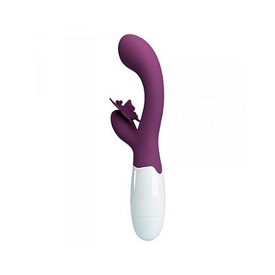 Vibrador Ponto G e Clitóris: 30 Modos - Pretty Love Butterfly Kiss