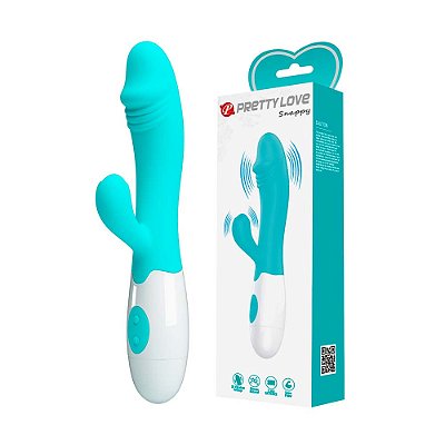 Vibrador Ponto G E Clitóris Com 10 Modos De Vibração - Pretty Love Snappy