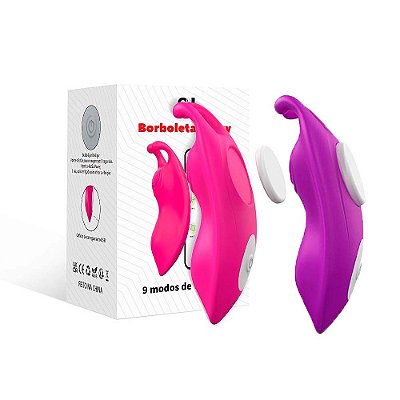 Vibrador de Calcinha Borboleta: Controle Via App - Buzzy