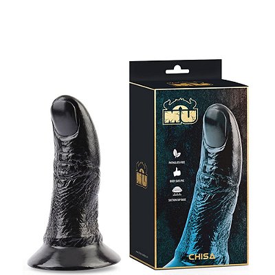 Plug Anal com Ventosa Formato de Dedo Polegar 17 cm - Mu Chisa