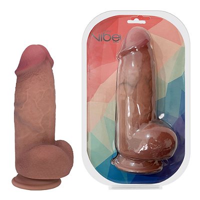 Pênis Realístico 20,5 Cm: Dupla Densidade e Ventosa - Good Vibe Toys