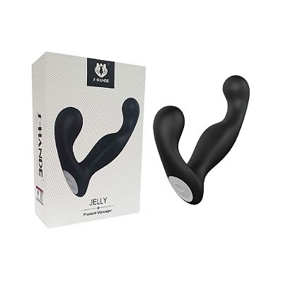 Massageador de Próstata: 9 Modos de Vibração - S-Hande Jelly