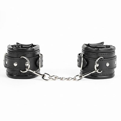 Algema Erótica Luxo com Corrente Removível e Ajuste Profissional – Sexy Import