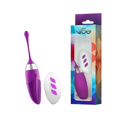 Bullet Formato Língua: Controle Remoto, 12 Vibrações - Good Vibe Toys