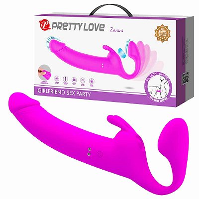Vibrador Strapless: Vibração e Estímulo Tapping - Pretty Love Zanini