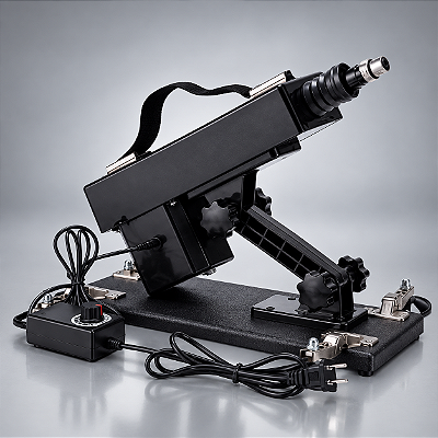 Máquina de Sexo Lust Of Love com Controle Multivelocidade, Ângulo Ajustável e Prótese Realista de 17cm