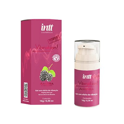 Gel Vibration Power Amora: Vibração e Aquecimento - Intt Cosméticos