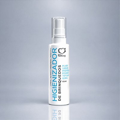 Higienizador de Brinquedos Eróticos 60ml: Limpeza Segura - Sexy Fantasy