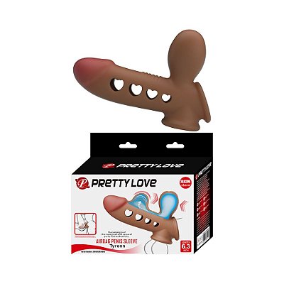 Capa Peniana Inflável com Alça para Escroto – Pretty Love Tyronn