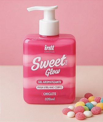 Creme Hidratante Sweet Glow Chiclete: Virilha e Corpo - Intt Cosméticos