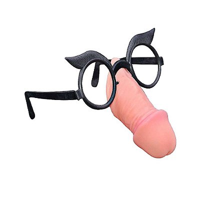 Óculos Cara de Pau Divertido: Brincadeira Irreverente - X-Rated