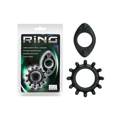 Kit com 2 Anéis Penianos de Silicone: Performance e Prazer