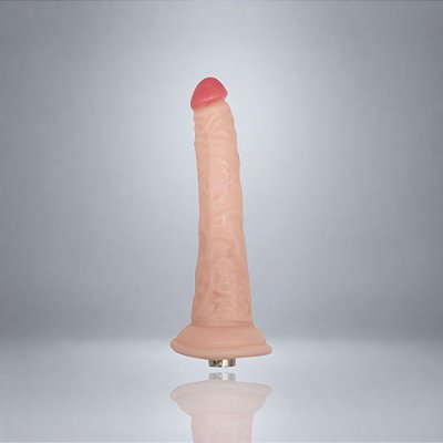 Pênis Realístico 21,5 cm – Para Máquina De Sexo – Em TPE Com Veias