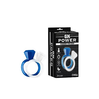 Kit com 3 Anéis Penianos: Design de Joia - Gk Power Diamond