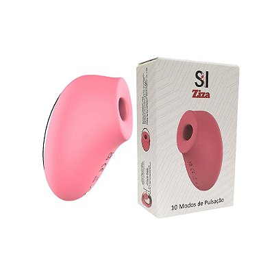Vibrador de Pulsação Recarregável: 10 Modos - Ziza