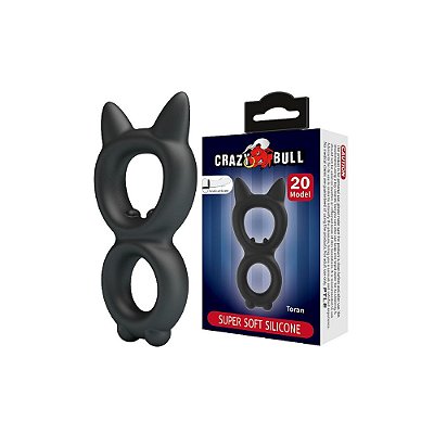 Anel Peniano Duplo: Estímulo e Desempenho - Crazy Bull Toran