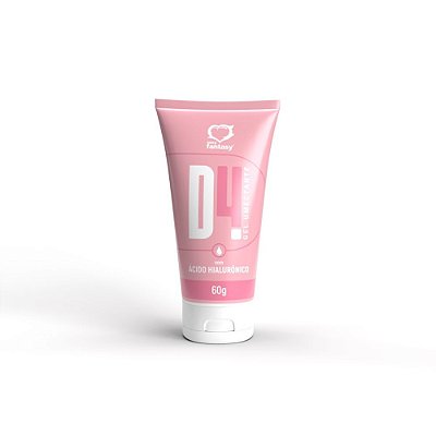 Gel Lubrificante Umectante D4 com Ácido Hialurônico 100g - Sexy Fantasy