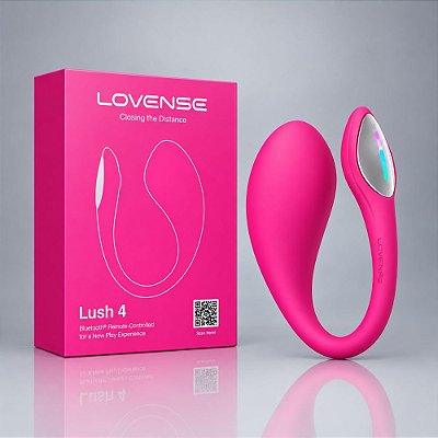 Lovense Lush 4 Original – Vibrador Ponto G com App e Controle à Distância